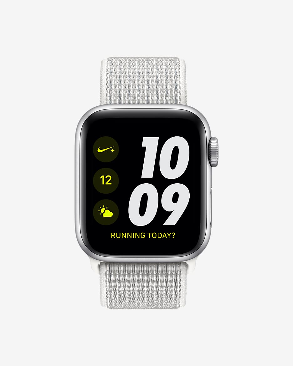 Apple watch nike enriching silver